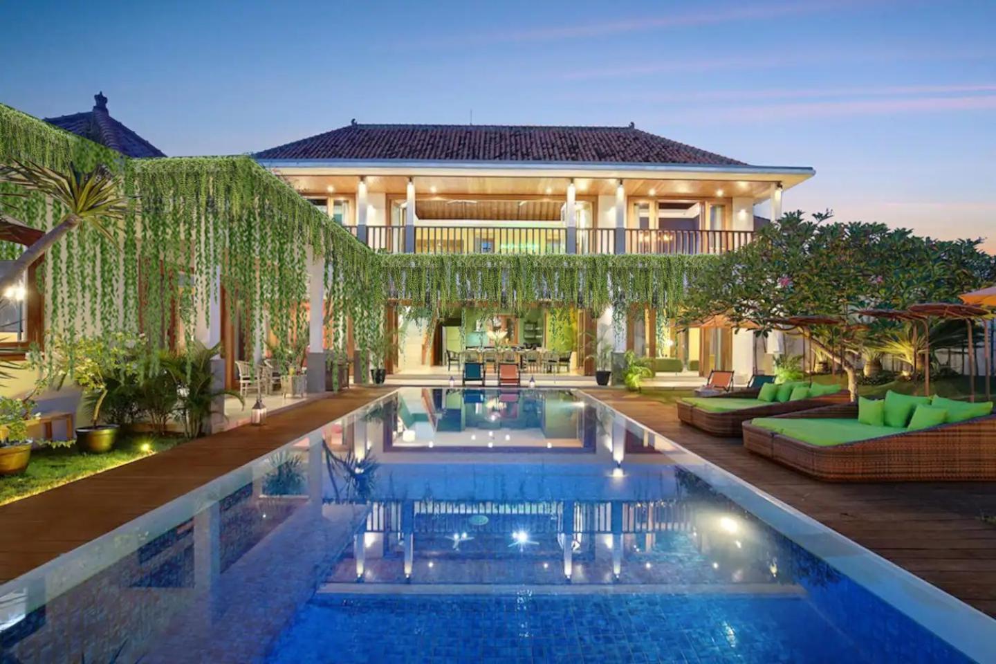 Villa Atlas Xxl Boutique Fully Staffed Daily Breakfast Walking Distance To Berawa *